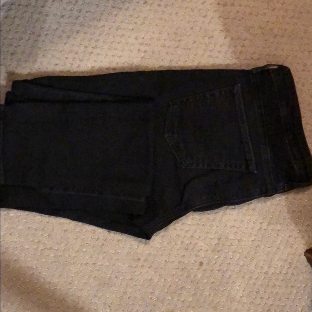 Comfortable black legging ankle jeans